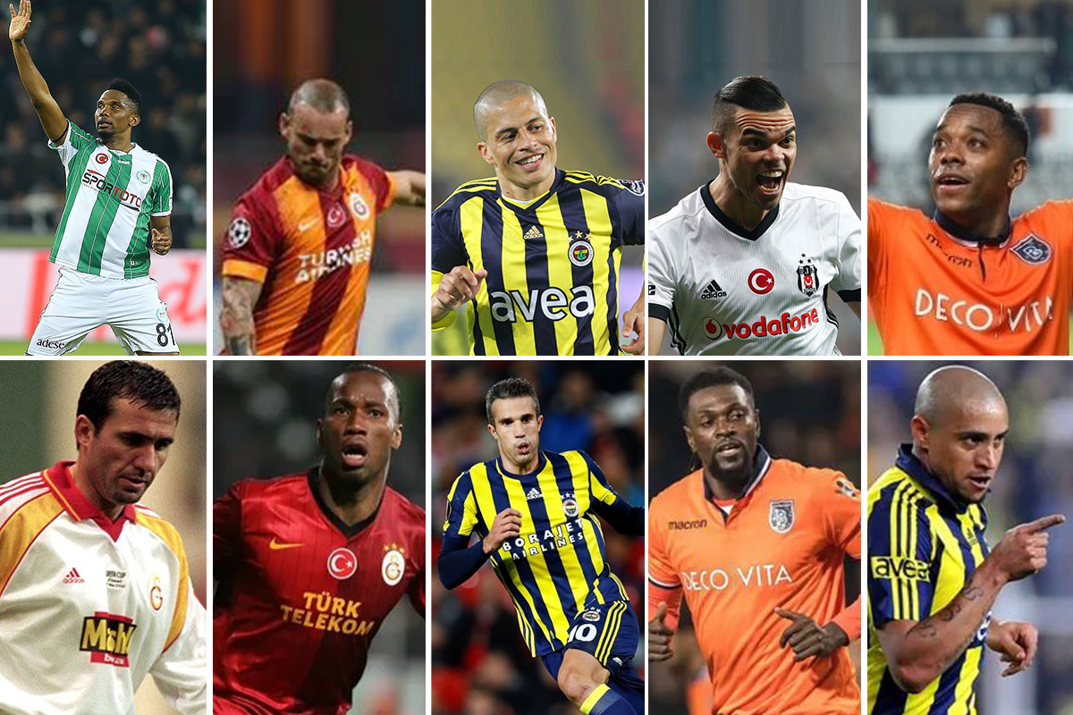 Yolu Süper Ligden Geçmiş En Kariyerli Futbolcular