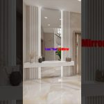 Modern Salon Duvar Dekorasyon Fikirleri 2023 Giriş Holü Tasarımı: Şahane Bir Karşılama