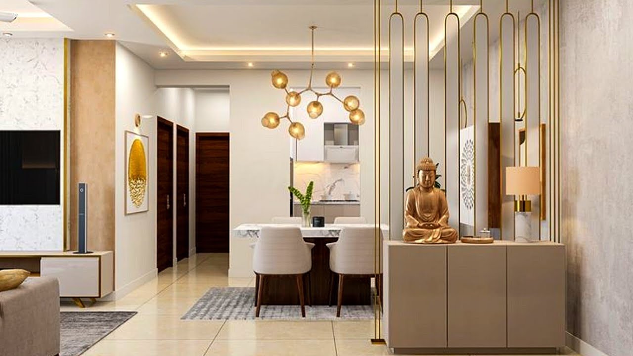 2023'te En İlginç 200 Modern Oturma Odası Bölme Duvar Tasarımı | Oda Ayırıcı Fikirler | Ev İç Mekan Tasarımı