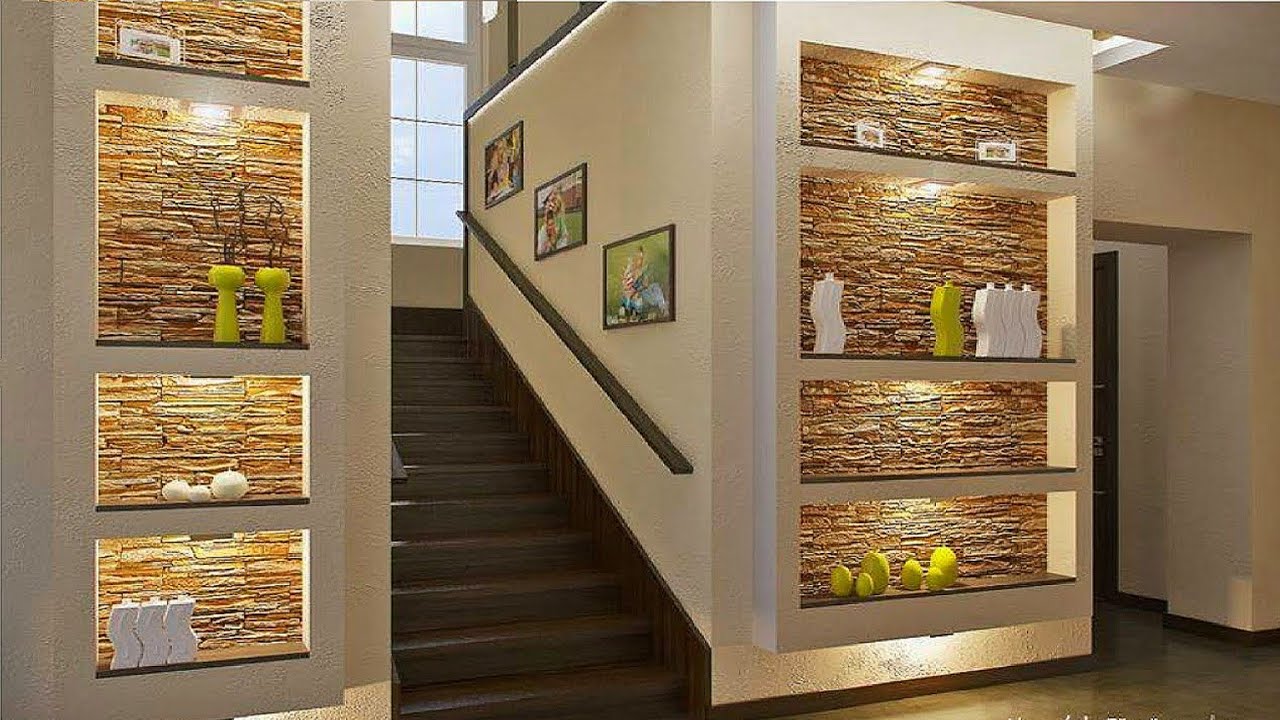 100 Canlı Oturma Odası Taş Duvar Dekorasyon Fikri 2023 | Ev İç Mekan Tasarımı