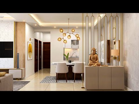 2023'te 200 Modern Yaşam Odası Bölme Duvar Tasarımı | Oda Ayırıcı Fikirleri | Ev İç Tasarım Fikirleri.