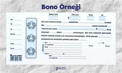 Bono Nedir?