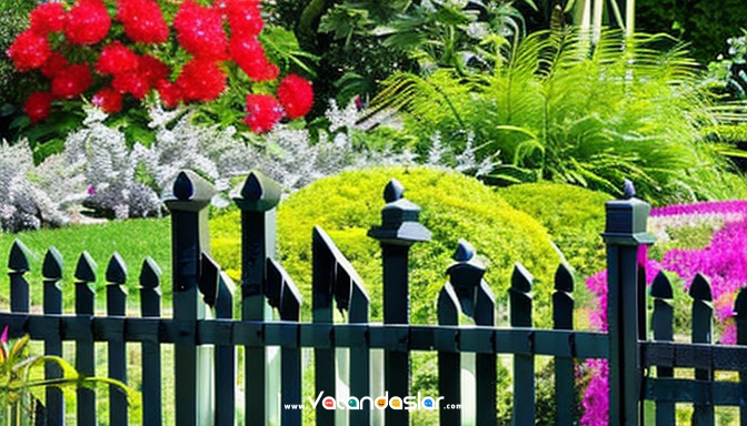 Bahçe Çiti Tasarımında Farklı Alternatifler 2 Ahşap Bahçe Çitleri