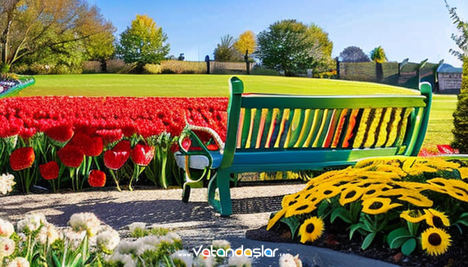 Bahçe Çiti Tasarımında Farklı Alternatifler 1 Mevsimsel Çiçek Seçimi