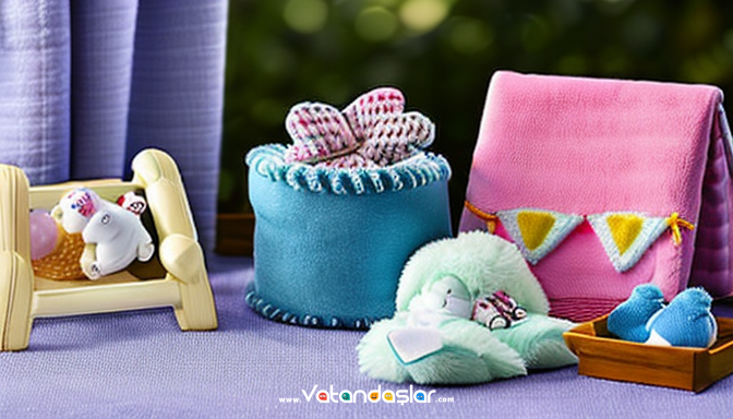 Bebek Hediyeleri İçin Yaratıcı Fikirler 10 Bebek Bakım Setleri