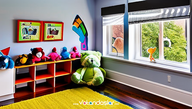 Çocuk Odası Fikirleri ile Miniklerin Dünyasını Güzelleştirin 10 Sanat Eserleri ve Fotoğraflar