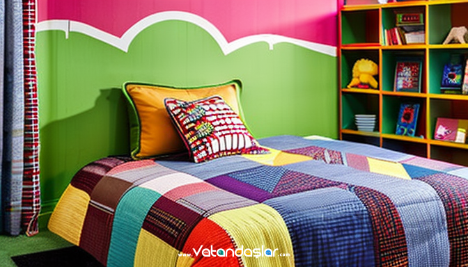 Çocuk Odası Perde Fikirleri ile Odayı Renklendirin