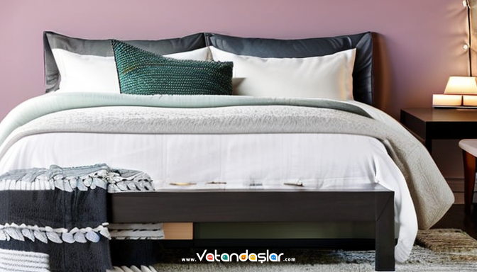 IKEA Yatak Odası Fikirleri ile Modern Tasarımlar 4 Renk Seçimi ve Etkileri